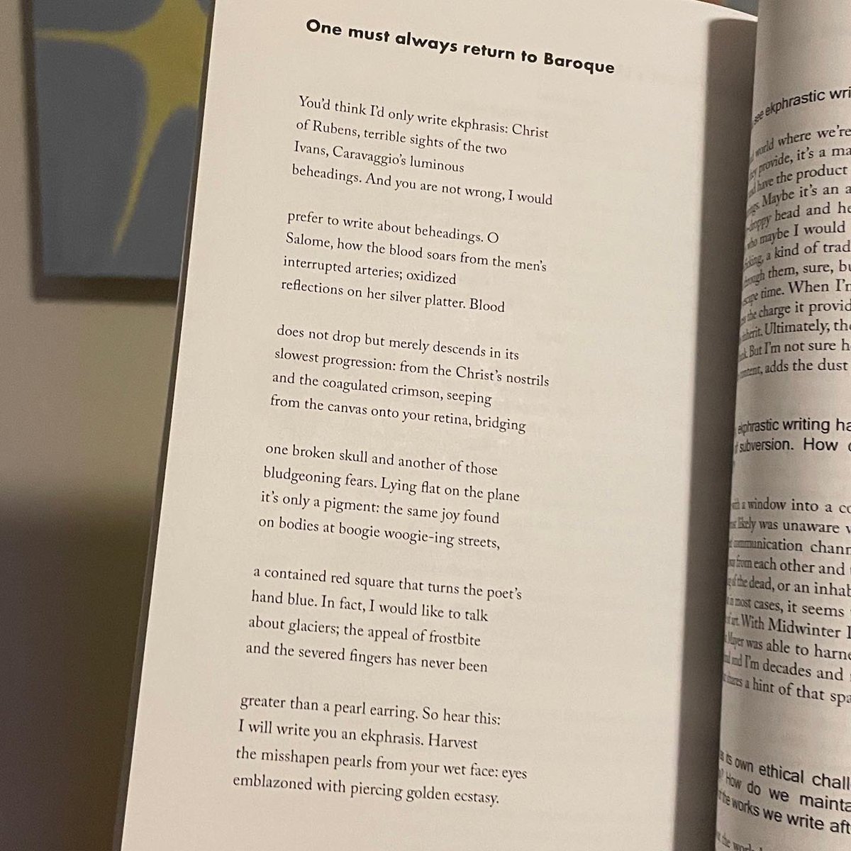I am over the moon to have my two poems—“At the End of Vincent’s Life” and “One must always return to Baroque”—published in @gasherjournal Ekphrastic Anthology: <After>! ✨❤️🖼️
