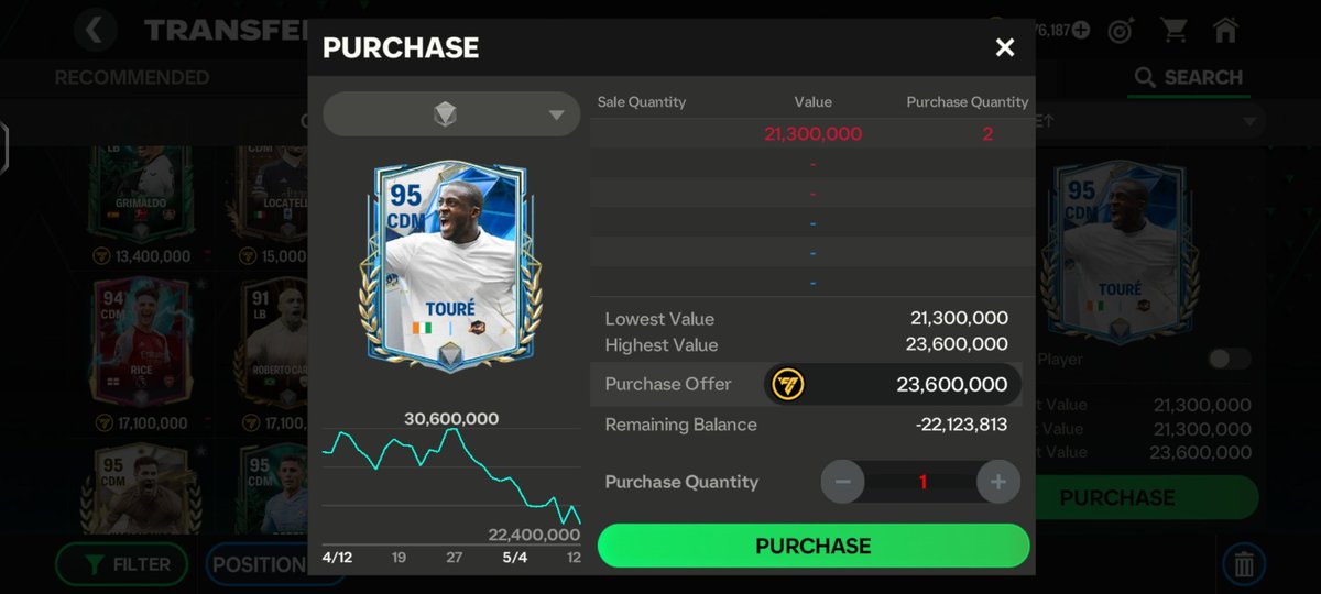 🚨INVESTMENT🚨 ✅ Buy at lowest for max profit✅ ✅ Don't panic buy ✅ #Wolfgang🐺 ⚠️🚨FOLLOW And RT 🔄 FOR MORE ON TIME MARKET INVESTMENTS IN MY DMS🚨⚠️ @abhayv5545 @EAFCUniverse24 @FirstHalfYT @Akash62455881 @EAFCUniverse24 @MariusMM06 @Amar__FC @FCMobileCrew