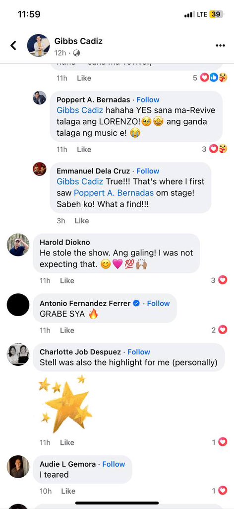 All praises for our very own STELL. Alam kong proud na proud sa gedli ang mga brothers mo. @1zentertainment you are blessed with an out of this world talent. @SB19Official #SB19 HeavenlyVoice WithMrC @stellajero_ #STELL #StellisGenC