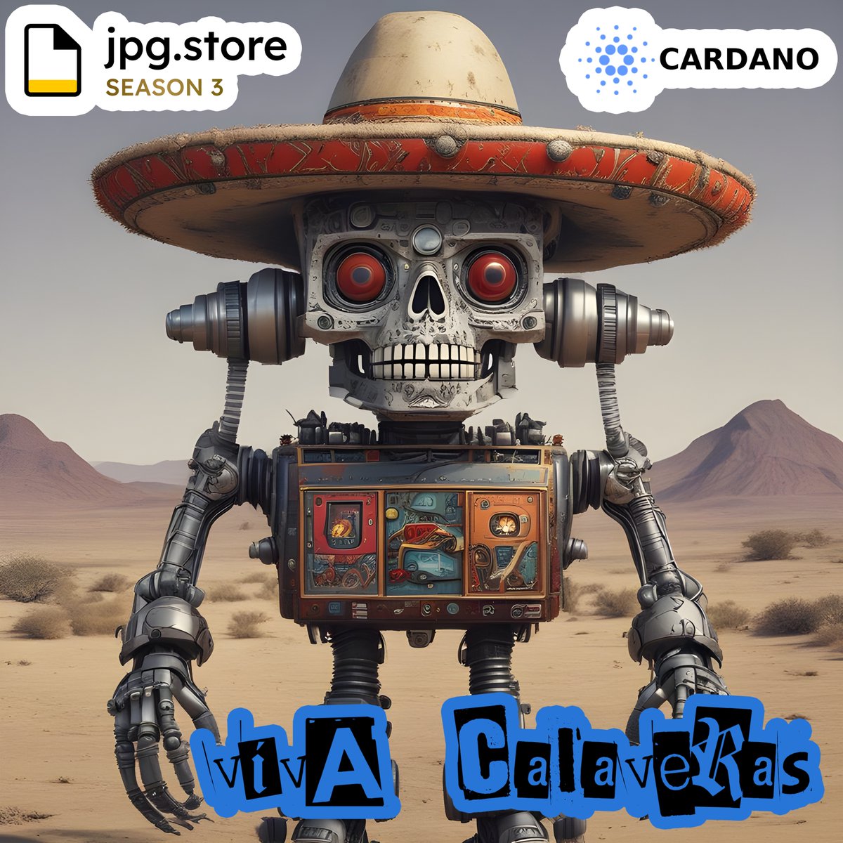 Viva Calaveras on Cardano via jpg.store ! These NFTs can be redeemed for a signed 3D printed K-SCOPES® Trading Card.

Gomez
jpg.store/listing/226772…

#cardano #ADA #CardanoNFT #NFT #vivacalaveras #calaveras #kscopes #tradingcards #3dprinting #AI #AImusic