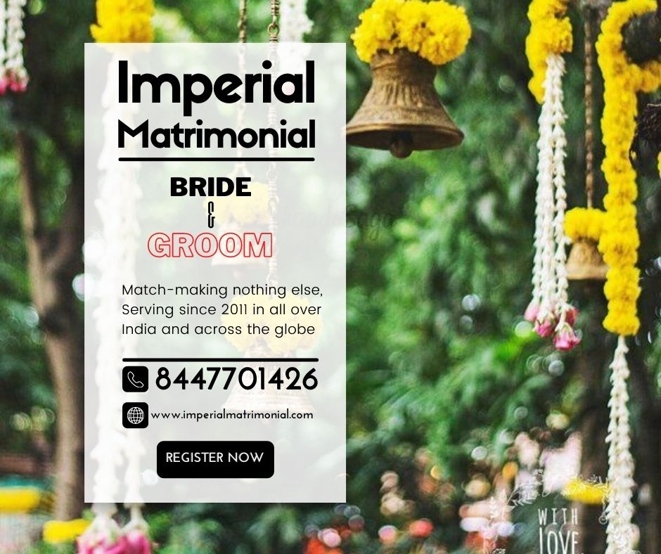 Literacy has always been of paramount importance for us, which is why eminent civil servants like IAS, IPS, IES, IFS, IRS, and top professionals across India trust only Imperial Matrimonial to find brides and grooms for marriage. Imperial Matrimonial New Delhi Mobile: 8447701426