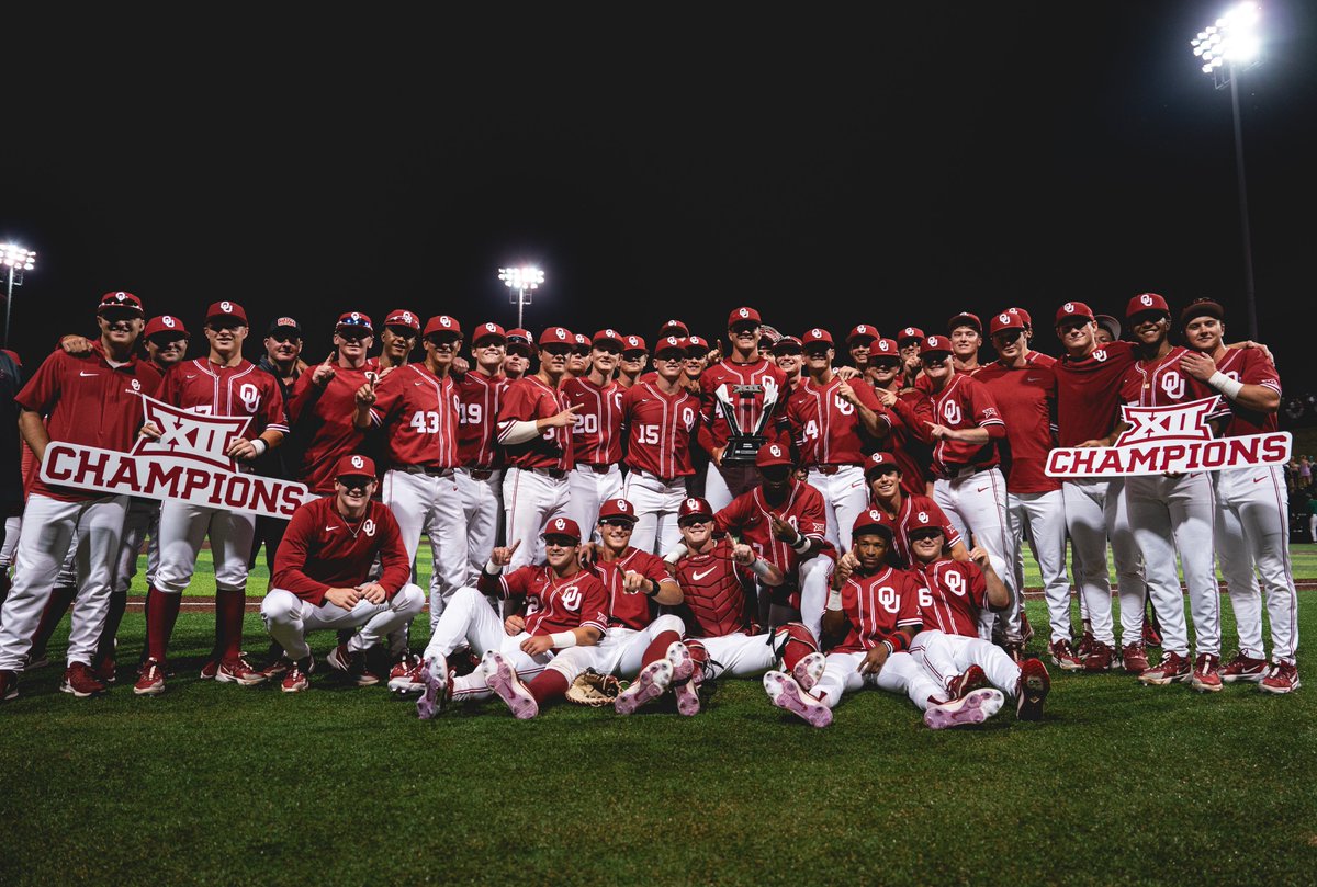 Oklahoma Sooners (@ou_athletics) on Twitter photo 𝐃𝐢𝐚𝐦𝐨𝐧𝐝 𝐂𝐡𝐚𝐦𝐩𝐬 🏆🏆
Congrats <a href="/OU_Softball/">Oklahoma Softball</a> & <a href="/OU_Baseball/">Oklahoma Baseball</a>!  
#BoomerSooner | #ChampU 𝐃𝐢𝐚𝐦𝐨𝐧𝐝 𝐂𝐡𝐚𝐦𝐩𝐬 🏆🏆
Congrats <a href="/OU_Softball/">Oklahoma Softball</a> & <a href="/OU_Baseball/">Oklahoma Baseball</a>!  
#BoomerSooner | #ChampU