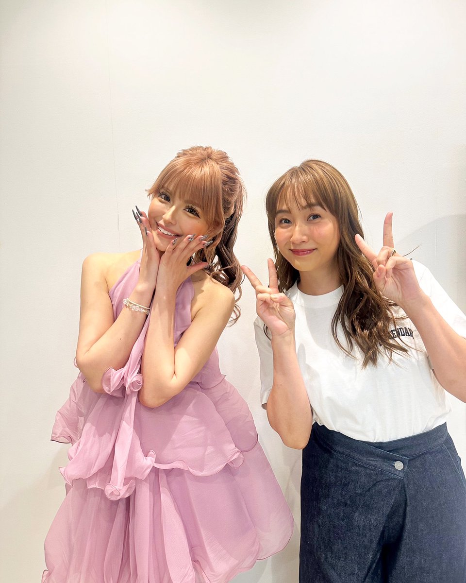 ミキティーさんこと藤本美貴さんと📸💕😻
ありがとうございました🫶🏻🩷🩷