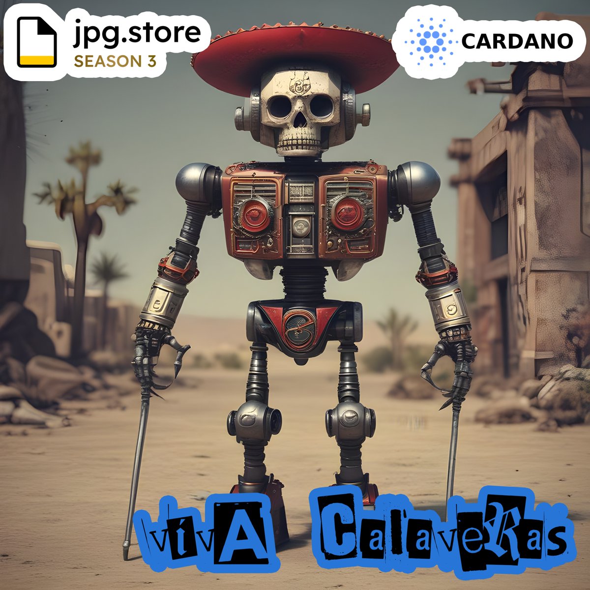 Viva Calaveras on Cardano via jpg.store ! These NFTs can be redeemed for a signed 3D printed K-SCOPES® Trading Card.

Teltrox
jpg.store/listing/226772…

#cardano #ADA #CardanoNFT #NFT #vivacalaveras #calaveras #kscopes #tradingcards #3dprinting #AI #AImusic
