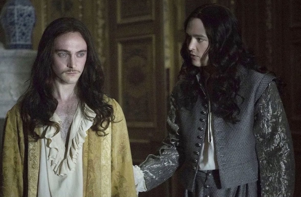 #Royal #bros #hair #goals #Versailles #GeorgeBlagden #AlexVlahos #SunKingSunday