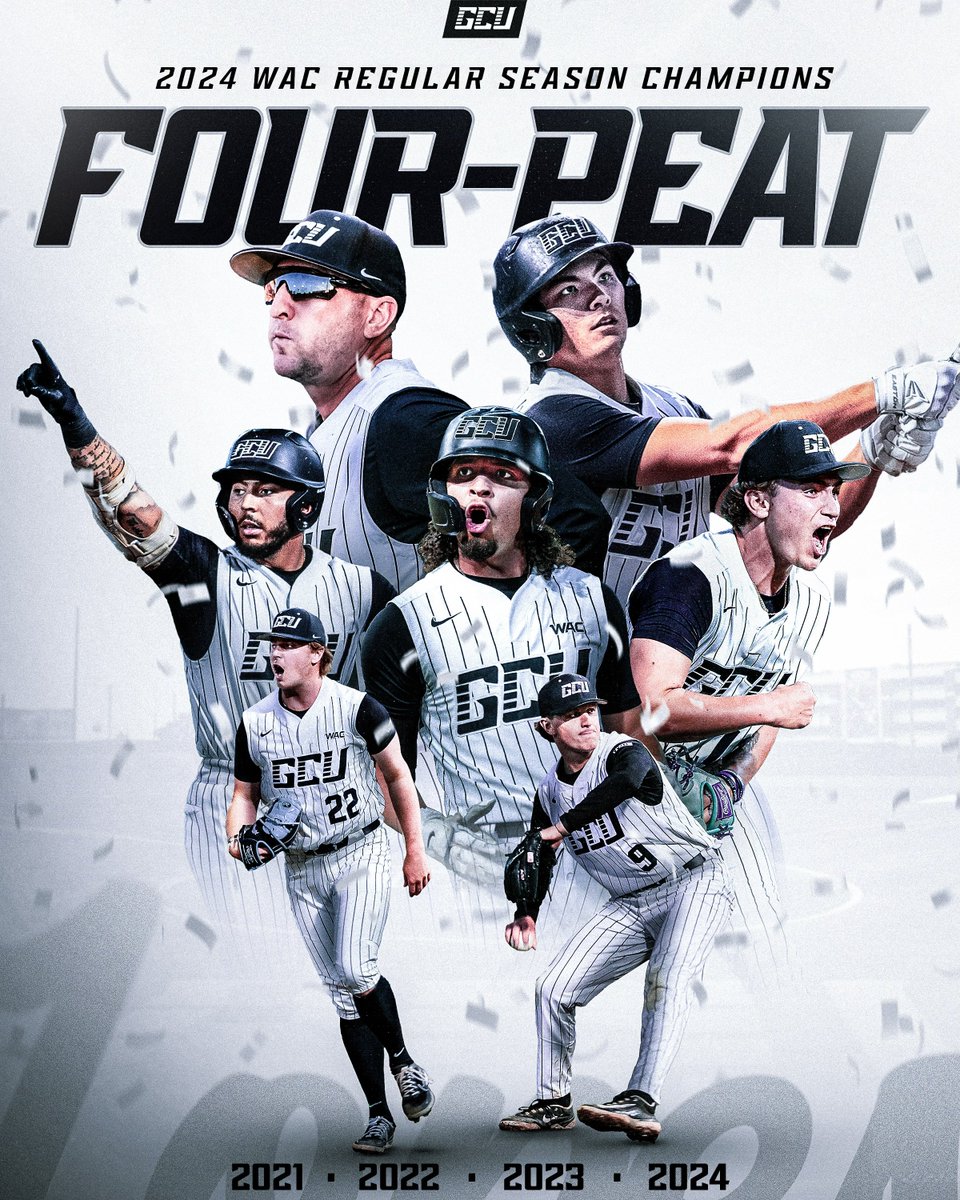 🔁 𝐎𝐧 𝐫𝐞𝐩𝐞𝐚𝐭 🔁

The Lopes are WAC Regular-Season Champions for the FOURTH consecutive season.