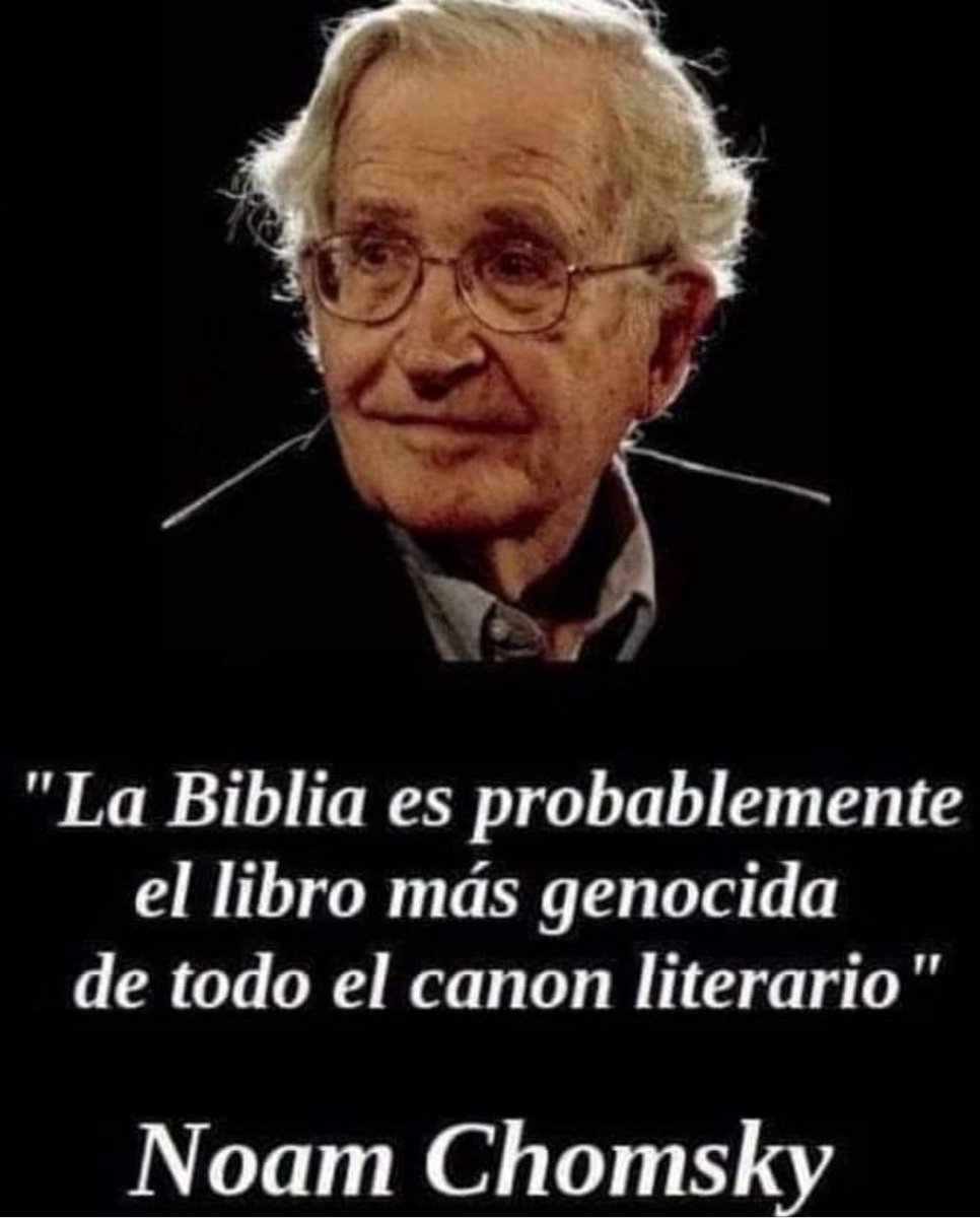 mta, a quien le creo entonces?,
al tal  Chomsky, o al obispo Rangel?…
