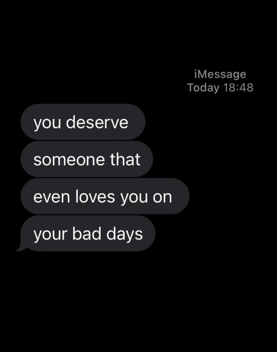 you deserve it