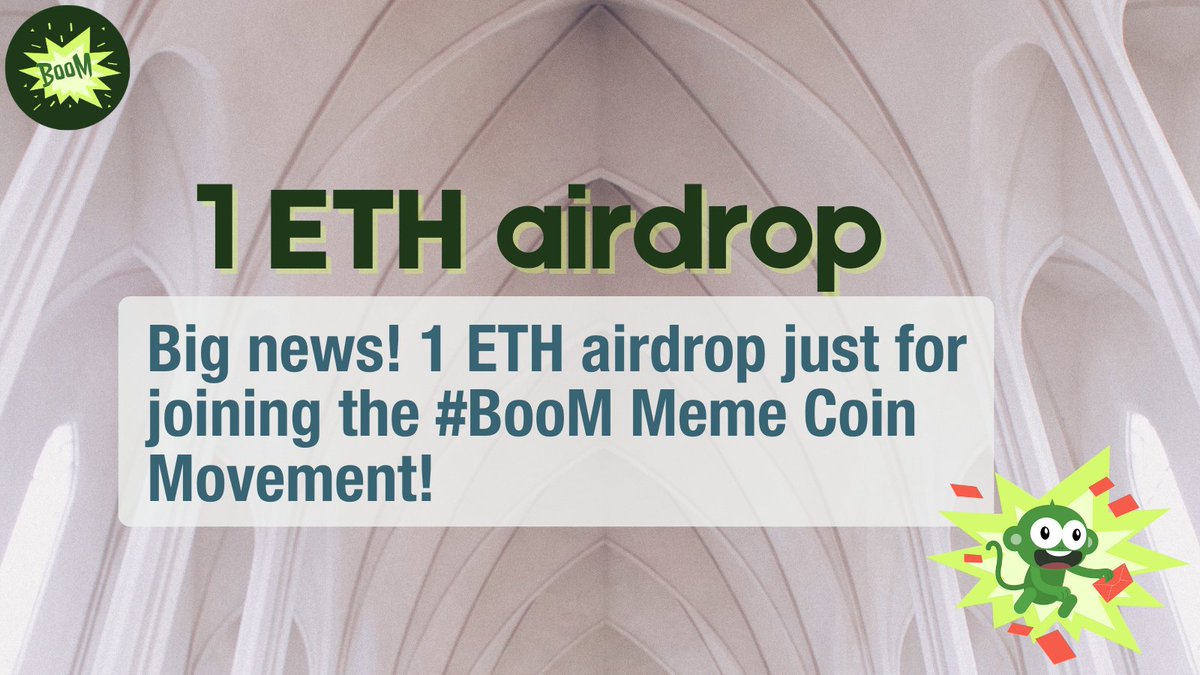 Crypto6536's tweet photo. 🚀 Leave missing out behind! Engage with @BooM_Coin1,
Seize your complimentary red packet in our TG congregation, and kick off your earnings expedition now.
Don't procrastinate, your crypto wealth is within reach!
https://t.co/wRjzIvtzyt
#share2earn #grab2earn 🚀 https://t.co/3TW1eiSK3l