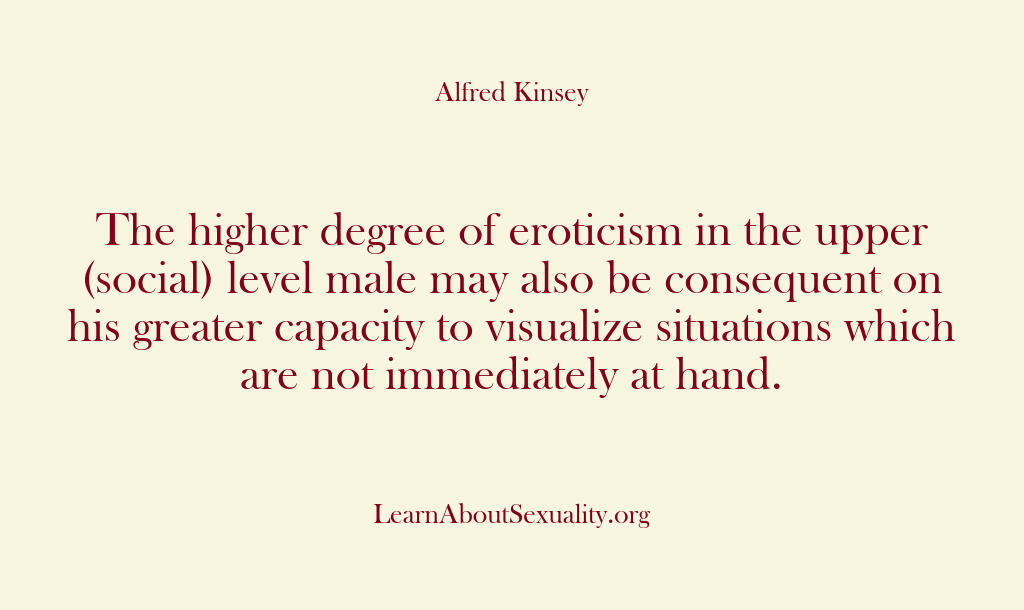 Discover a fascinating quote from the influential book 'Sexual Behavior in the Human Male' that offers valuable insights on the topic of #MensSexuality, sexual well-being, and related issues! #SexualBehavior #SexualWellbeing