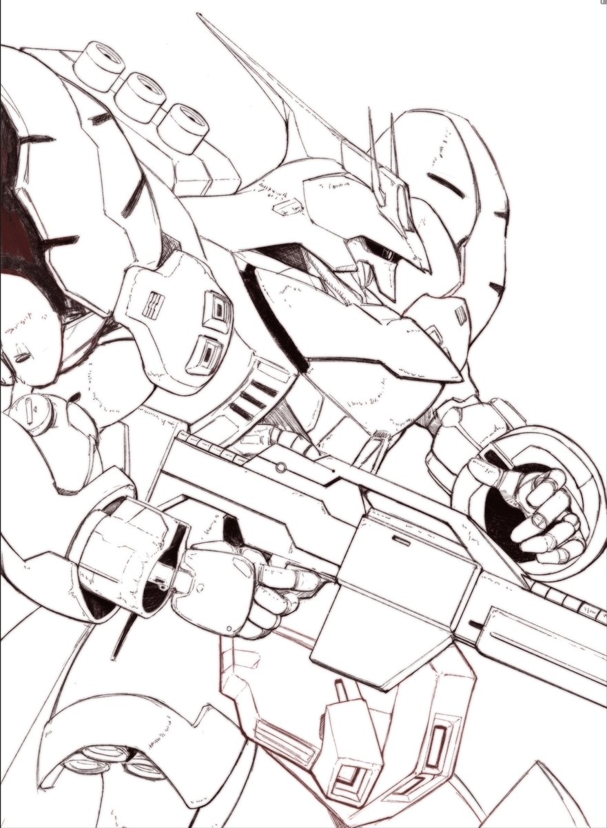 Still workingbon this btw. #ArtistOnX #Gundam