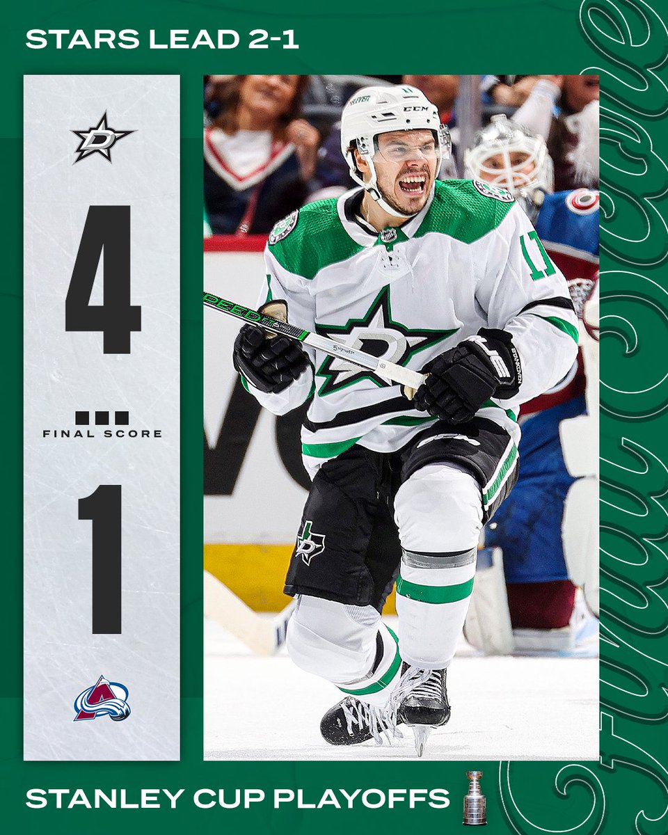 The Dallas Stars take Game 3 for the series lead 🤩