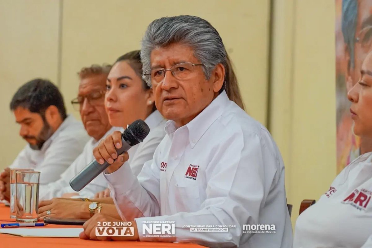 #Elecciones2024 @FMartinezNeri Candidato de Morena a la Presidencia Municipal de Oaxaca de Juárez. 👇👇👇👇 En conferencia de prensa con medios de comunicación, hablamos sobre nuestros avances en la campaña, nuestras propuestas para la administración del municipio y el…