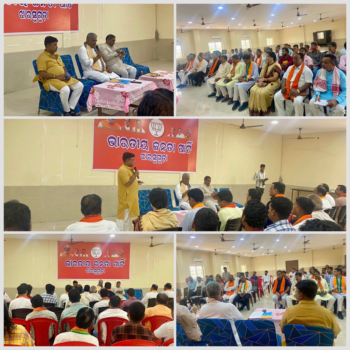 Held meetings with party office-bearers and karyakartas in Odisha's Baragarh, Sundargarh and Balangir. The @BJP4Odisha cadre is fully committed to ensuring the corrupt government of BJD is voted out and all 21 Lok Sabha candidates of the BJP win with huge majorities.