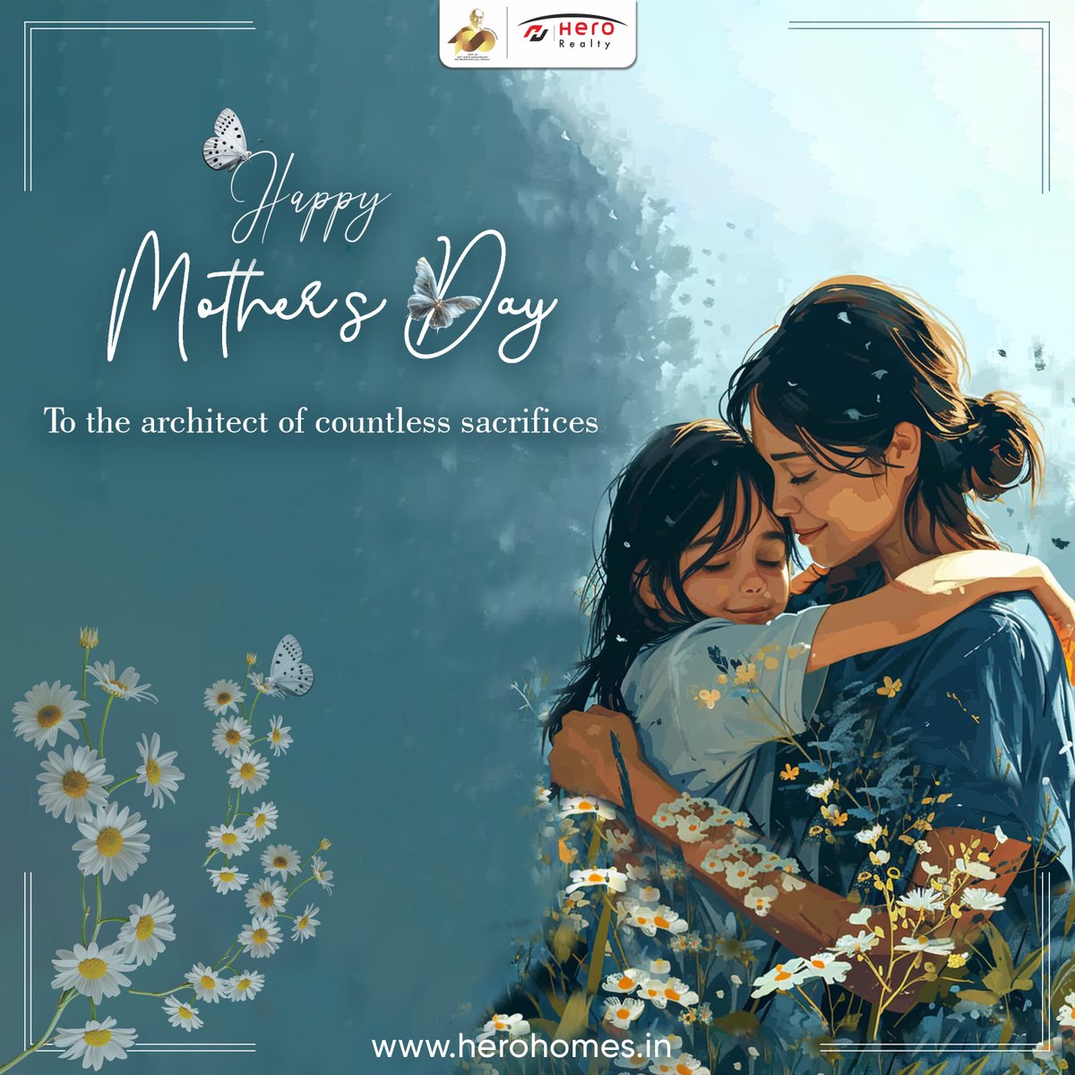 𝐇𝐞𝐫𝐞'𝐬 𝐭𝐨 𝐭𝐡𝐞 𝐛𝐫𝐢𝐥𝐥𝐢𝐚𝐧𝐭 𝐚𝐫𝐜𝐡𝐢𝐭𝐞𝐜𝐭 𝐨𝐟 𝐛𝐨𝐮𝐧𝐝𝐥𝐞𝐬𝐬 𝐬𝐚𝐜𝐫𝐢𝐟𝐢𝐜𝐞𝐬. 𝐇𝐚𝐩𝐩𝐲 𝐌𝐨𝐭𝐡𝐞𝐫'𝐬 𝐃𝐚𝐲! 💖
#SuperMom #UnconditionalLove #GratefulHeart #MomMagic #MothersDay #Maa
#HeroRealty