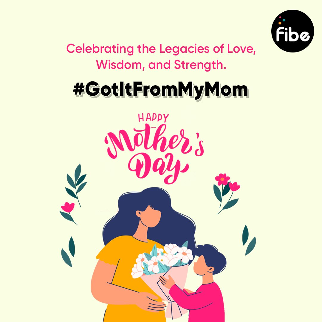 We get so much from our moms! From life lessons, to the #PaiseWaliVibe! This #MothersDay, Fibe puts a spotlight on all the things we inherit from our mothers with #GotItFromMom! Reply to us with yours and the best answers get a chance to win vouchers! #Fibe #ContestAlert