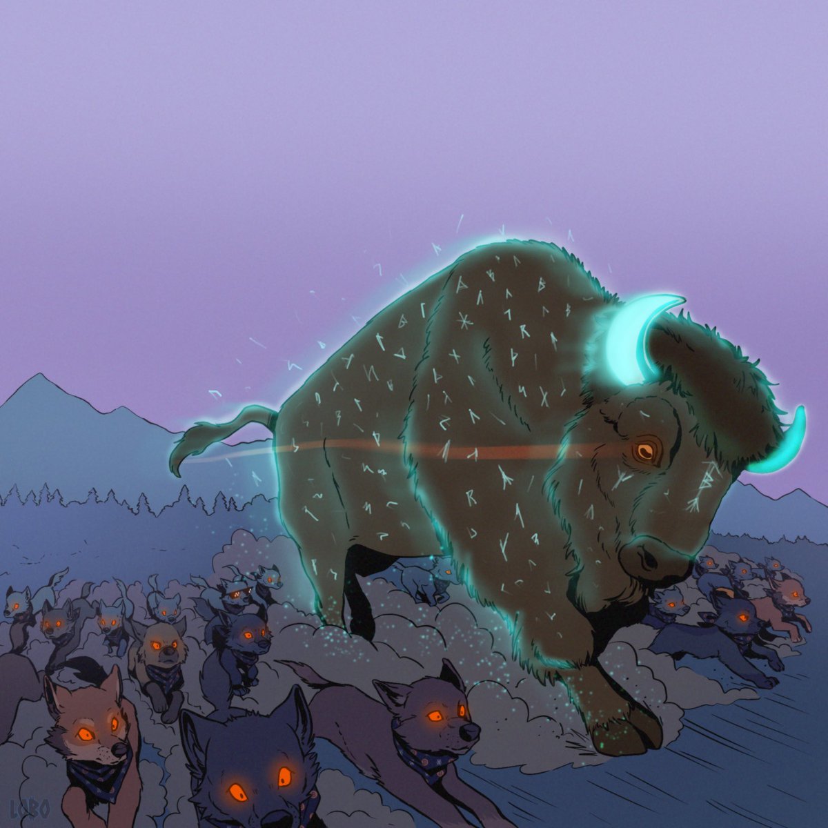lobothewolfpup's tweet image. In the wilds of life, a Wolf knows its pace, Guarded and watchful in its usual embrace.
Yet there comes a time, a moment to seize, each $LOBO must charge, no hesitations, no ease.
#howl