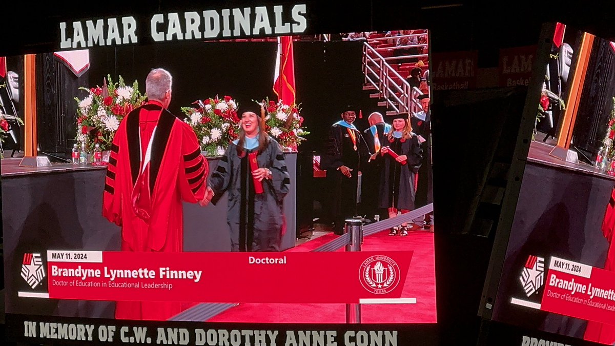 FinneyBrandyne's tweet photo. Today marks a milestone…. Doctorate Degree!
It has been a journey full of ups, downs, long nights, doubt, and perseverance that could not have been accomplished without support from my family, friends, and colleagues. https://t.co/aa2j6lqxzs