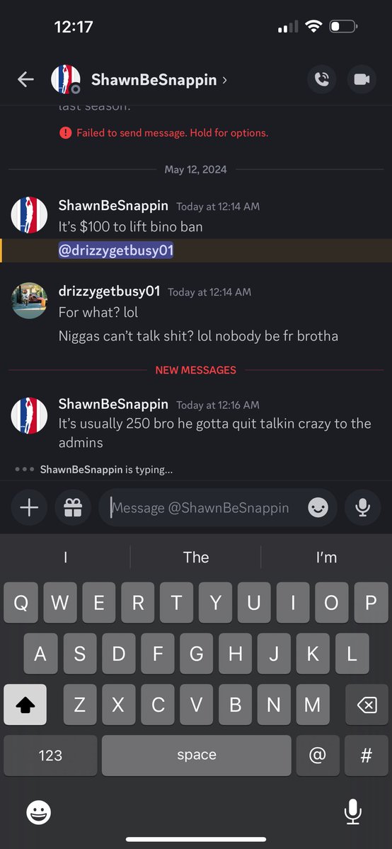 Do not join <a href="/NtpaLeague/">NBA 2K26</a> league, they will try and extort and scam you out your money. ESPECIALLY when you beat them😂😂😂