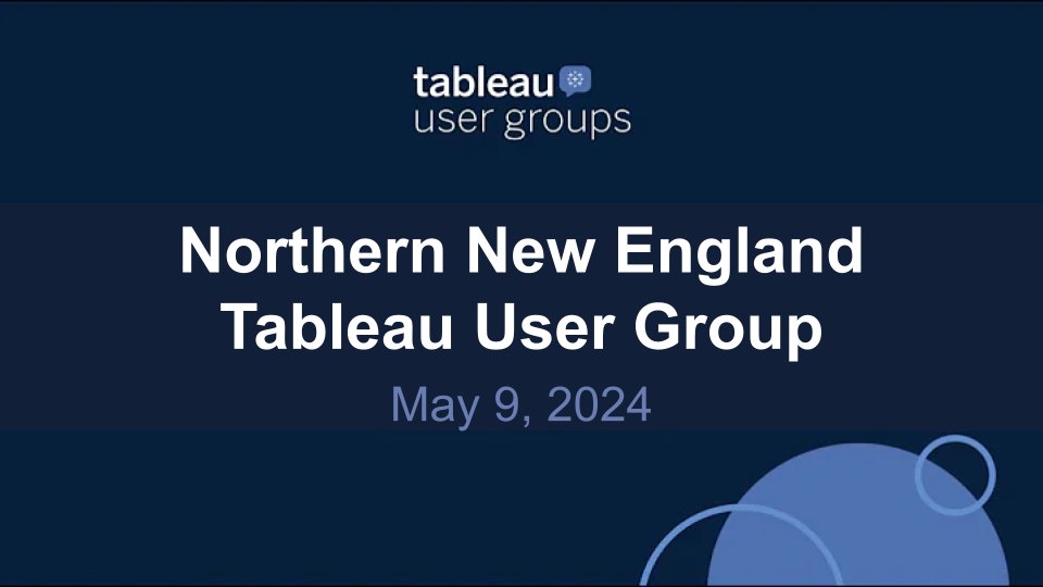Latest TUG upload is now available at youtu.be/S194ZiLDzhA

<a href="/callmedeeray/">Desireé Abbott (she/her)</a> will present adding interactivity to dashboards to delight &amp; spark curiosity. <a href="/CTaftCUs/">Charlotte Taft</a> &amp; Laurie Rugemer will reprise their TC24 presentation

LOTS of awesome content @ youtube.com/@TeamDataFam #datafam
