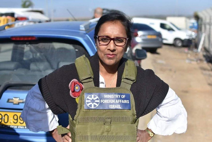 Labors Dr Michelle Ananda-Rajah went on an all expenses paid junket to Israel. The Dr was having coffee with Netanyahu whilst Israel was slaughtering Palestinians. Dear People of Higgins, Dr M appears to agree with Israels actions, on election day we hope you disagree with her.