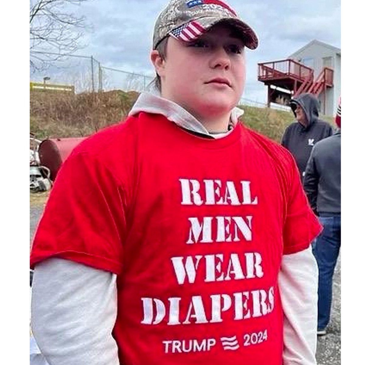 This…might be #MAGA ROCK “BOTTOM”. Well, I don’t think our founding fathers imagined the @GOP would come to this! #MAGADiapers #VoteBidenHarris2024 #VoteBlue2024 #MAGACultMorons #DiaperDon #TrumpisaNationalDisgrace #TrumpIsNotFitToBePresident #BabiesWearDiapers #Trump