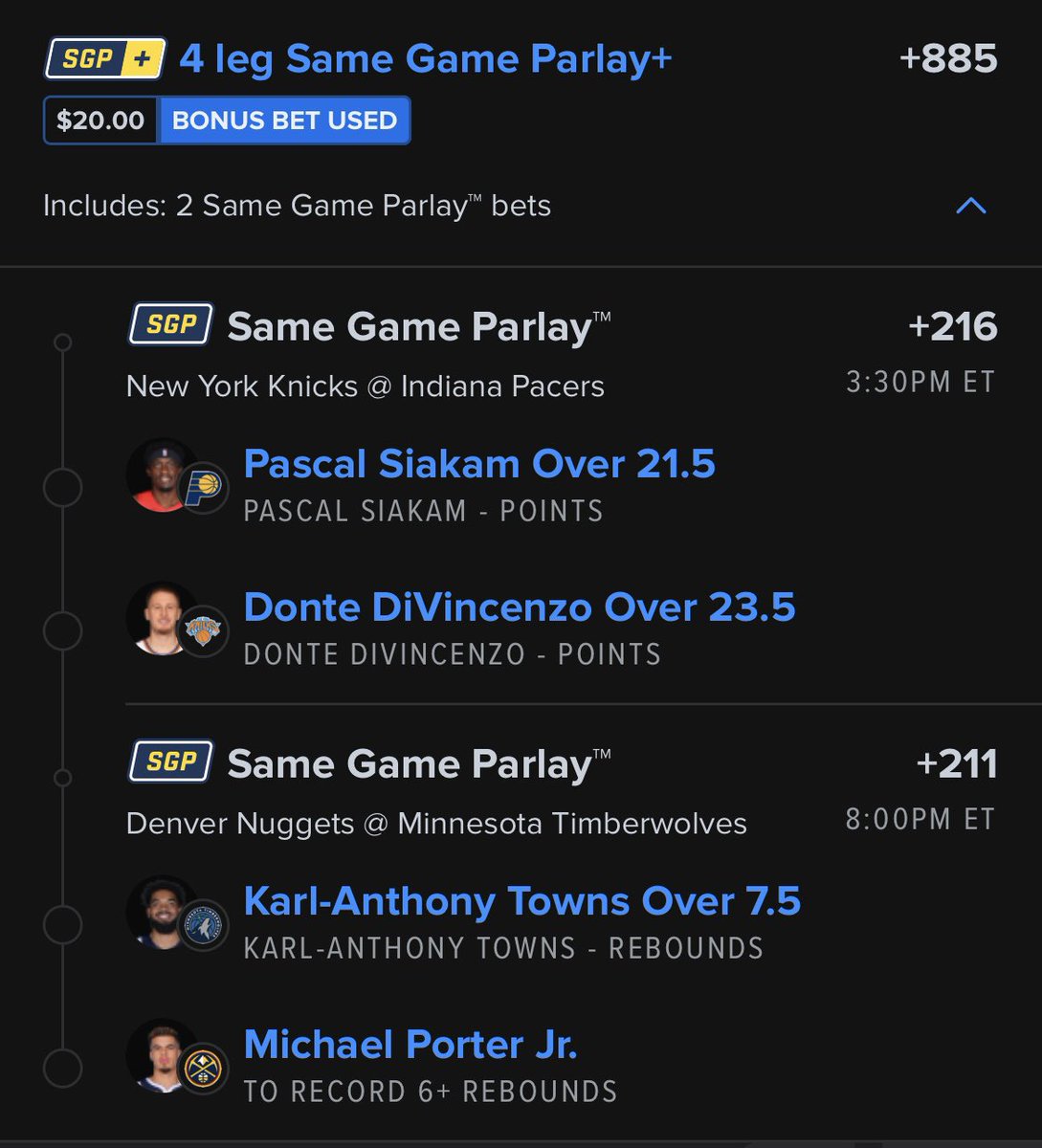 💰 +885 Odds Parlay Parlay I’m liking for today! Use code “NBA” to join the discord for only $10 for your first month! Let’s get it! 🫡 #gamblingx Full card posted here: whop.com/premierpicks/