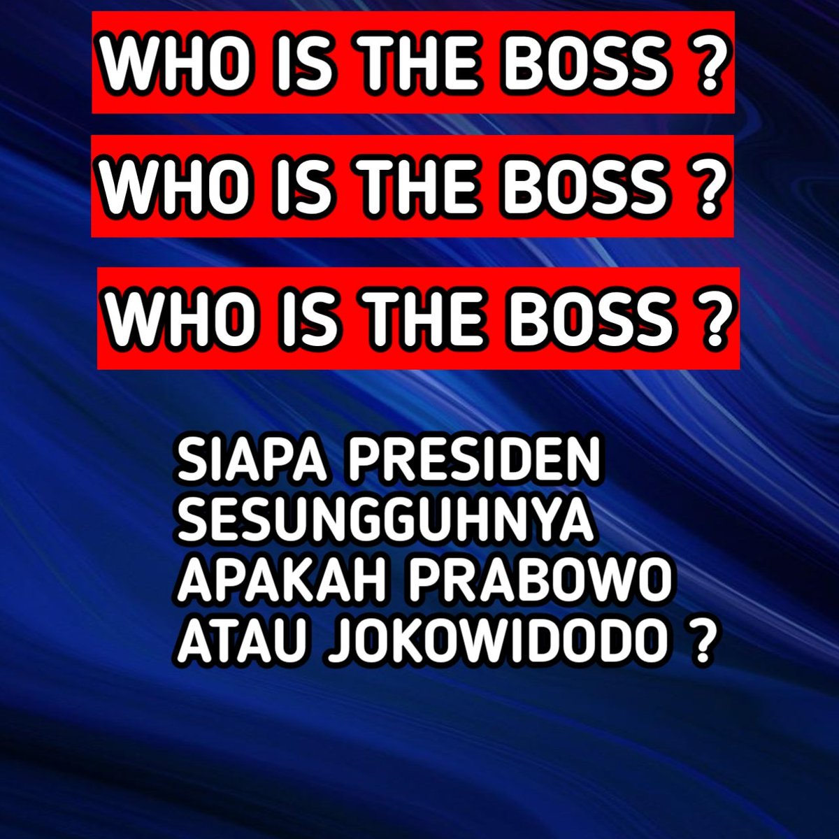 Dapatkah Prabowo menjadi tumpuan harapan rakyat hidup sejahtera, setelah negara dihancurlantakan Raja ngibul tukang tepu profesional. Rakyat inginkan perubahan. #AniesPanutanku #AniesPemimpinku