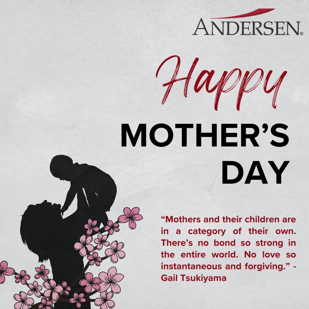 Today, we celebrate the extraordinary women who have embraced the journey of motherhood with grace, strength, and unwavering love. Happy Mother's Day to all the amazing moms!

#AnderseninKenya #HappyMothersDay