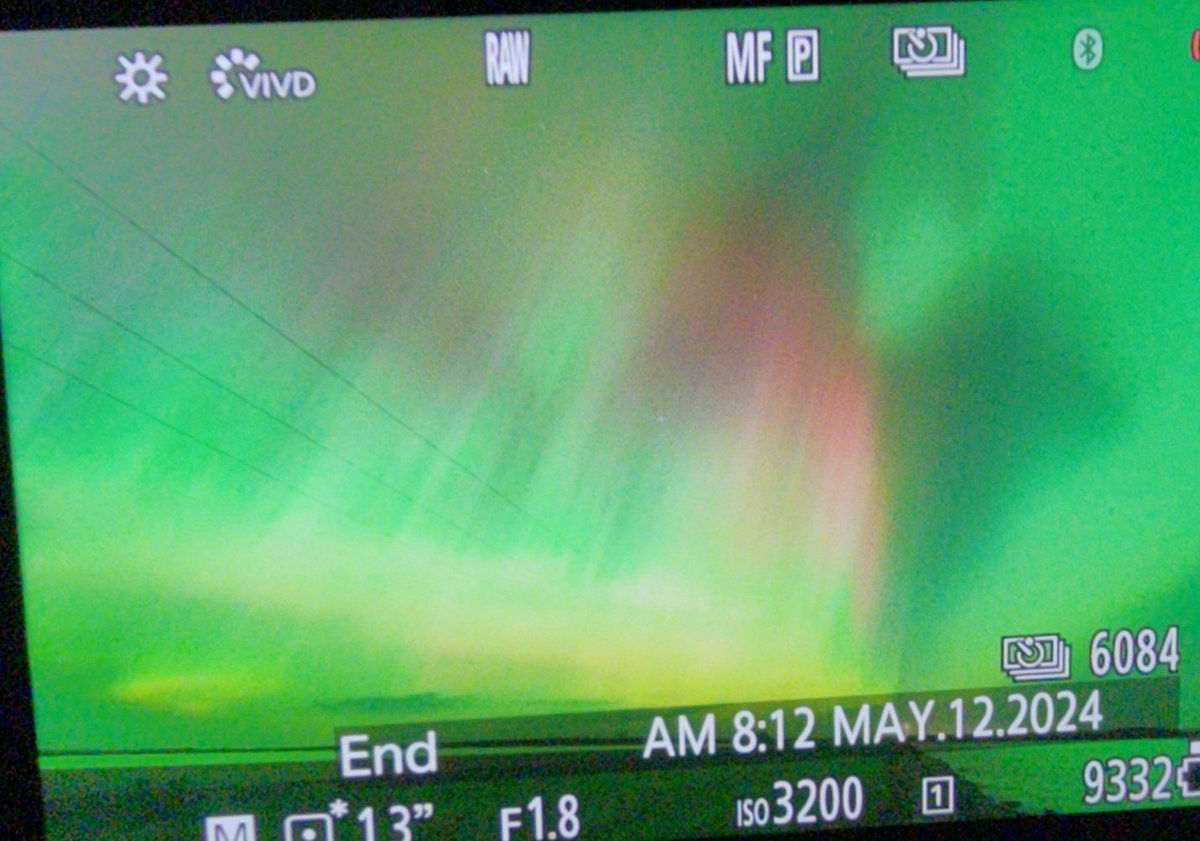 Dare I say this substorm rivaled last night?  (Except shorter).. BOC.  I saw the GROUND turn green and could see where I was walking and my camera buttons!! What Just Happened?? #Auroraborealis #aurora #NDwx @StormHour @JimCantore @theauroraguy @AngelBrise_ @treetanner