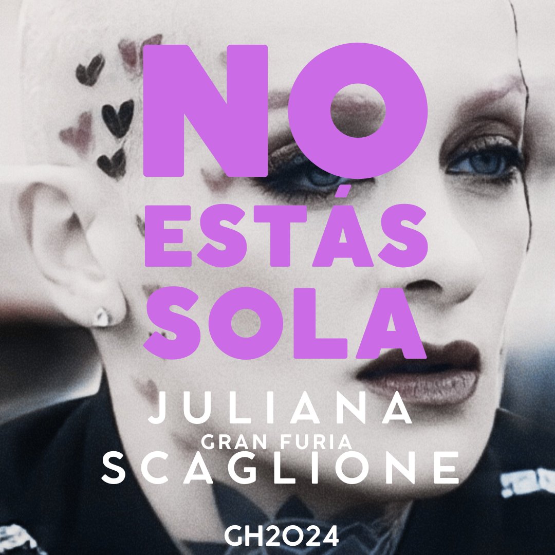 Hay cosas que nos hacen poderosos: darnos a conocer, hacernos oír, ser dueños de nuestro relato personal y único, expresarnos con nuestra auténtica voz”.  JULIANA SOS PODEROSA 💜
#GranHermano 
#GranFuria