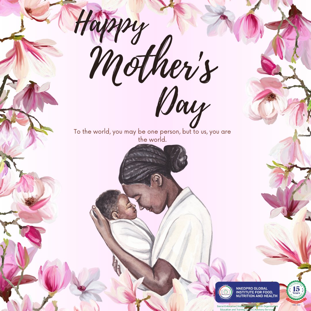 Happy Mother's Day from all of us at NNEdPro! Today, we celebrate the incredible mothers around the world who nurture, inspire, and empower us every day. Thank you for your endless love and support. #MothersDay #CelebrateMoms