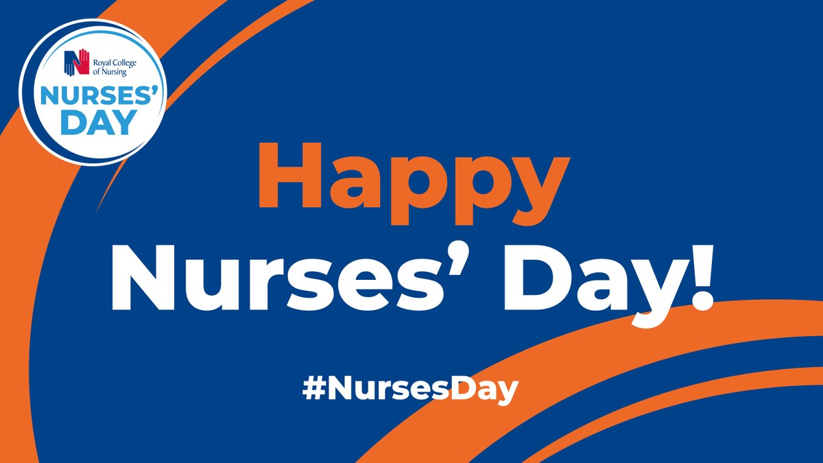 Happy #InternationalNursesDay! Nursing is a safety-critical, highly skilled profession, in need of more recognition. Join us in saying thank you to nursing staff everywhere for the remarkable difference they make to so many lives everyday. #NursesDay: rcn.org.uk/nursesday