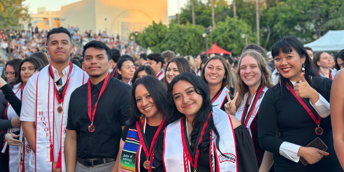 'To honor strong and courage tall, we hail our Matador!' #CSUNGrad2024