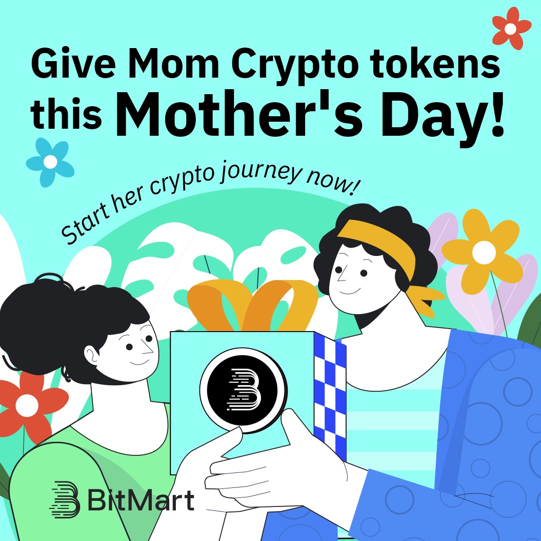 🌹Give Mom $BMX tokens for the gift this Mother's Day! Start her crypto journey now! 😊Happy Mother's Day!