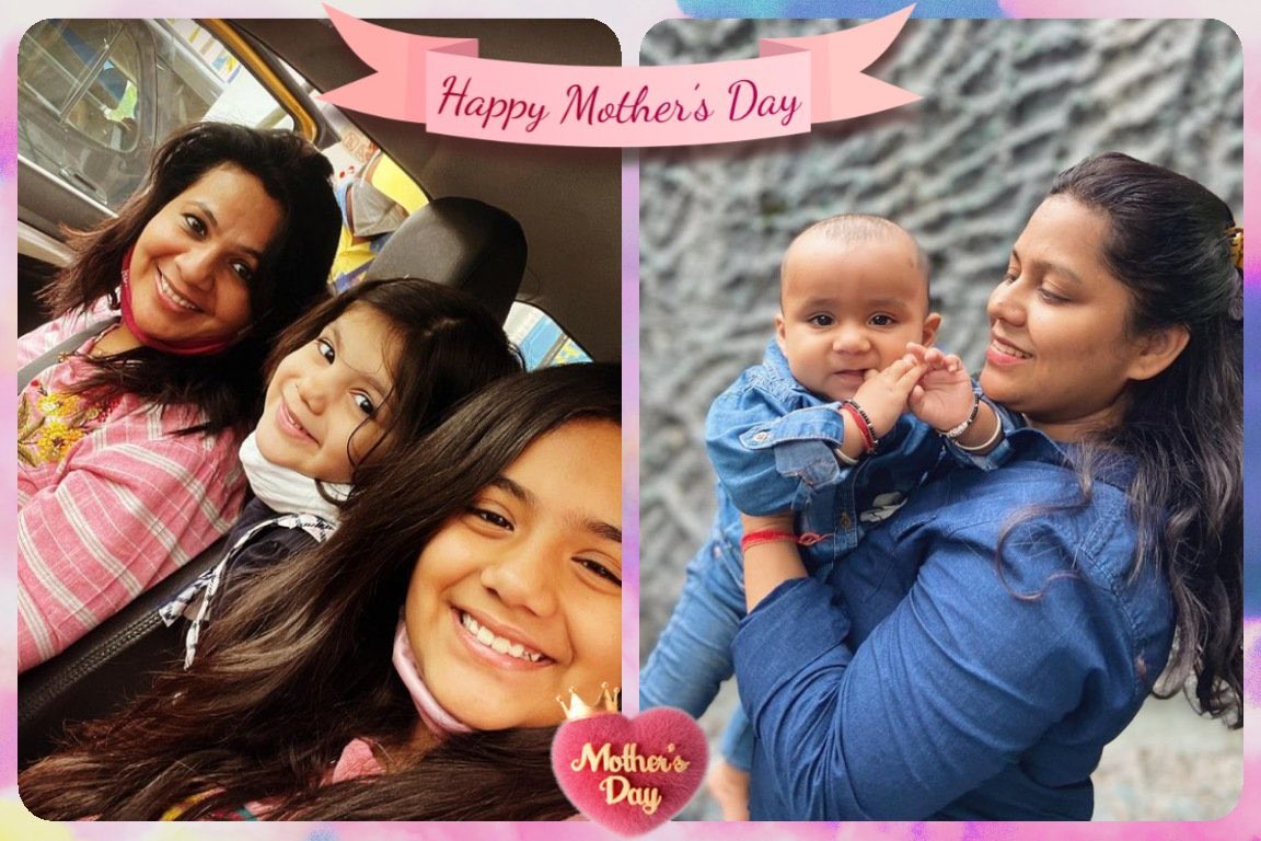 मां के वो प्यारे वीर...💫❤️✨ #मिट्ठू #काशी और #कावीर @pramiladixit @thekavitasharma #Happy_Mothers_day ❤️🧡