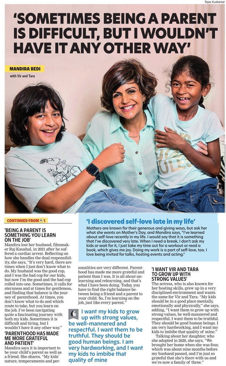 'I am a biological parent and an adoptive parent, and few people are privileged to have that kind of a journey' On Mother’s Day, @mandybedi opens up about her parenting journey and the challenges she faces as a single mom #HappyMothersDay