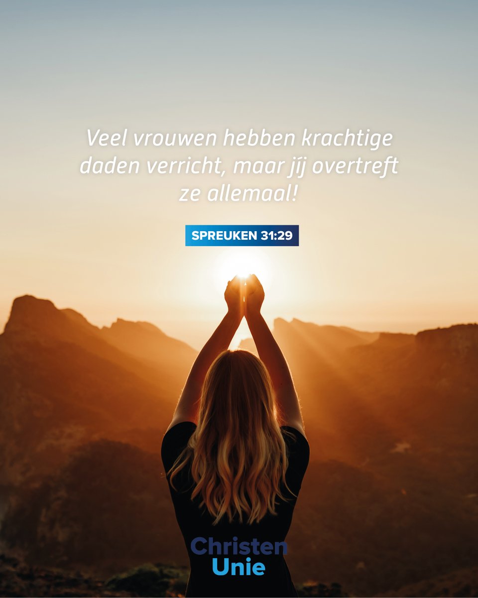 Vandaag is het moederdag. Misschien voor jou een mooie dag of een dag die je liever wilt overslaan. Hoe de invulling ook is voor jou, weet dat je deze dag mag beleven samen met God. 💙 #moederdag #spreuken31