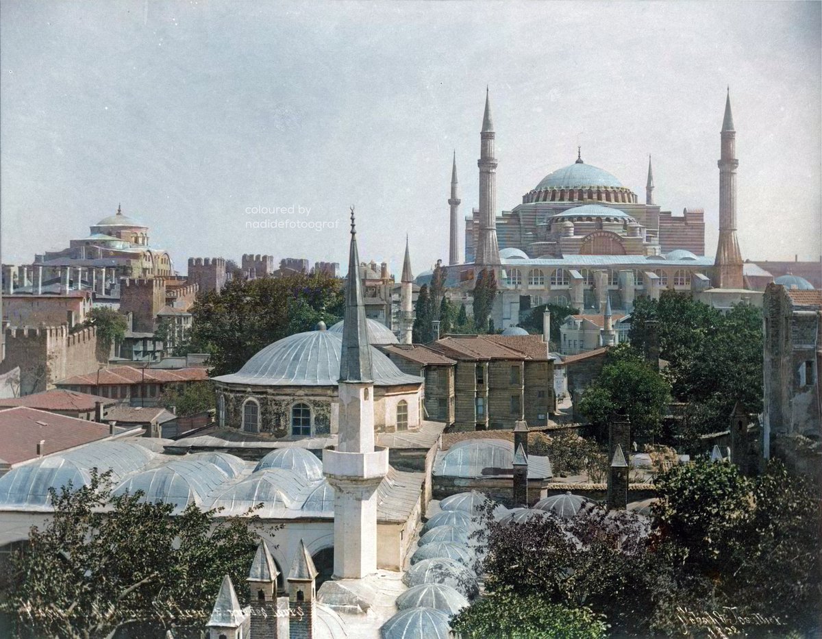 Ayasofya Camii, 1892 Sébah & Joaillier