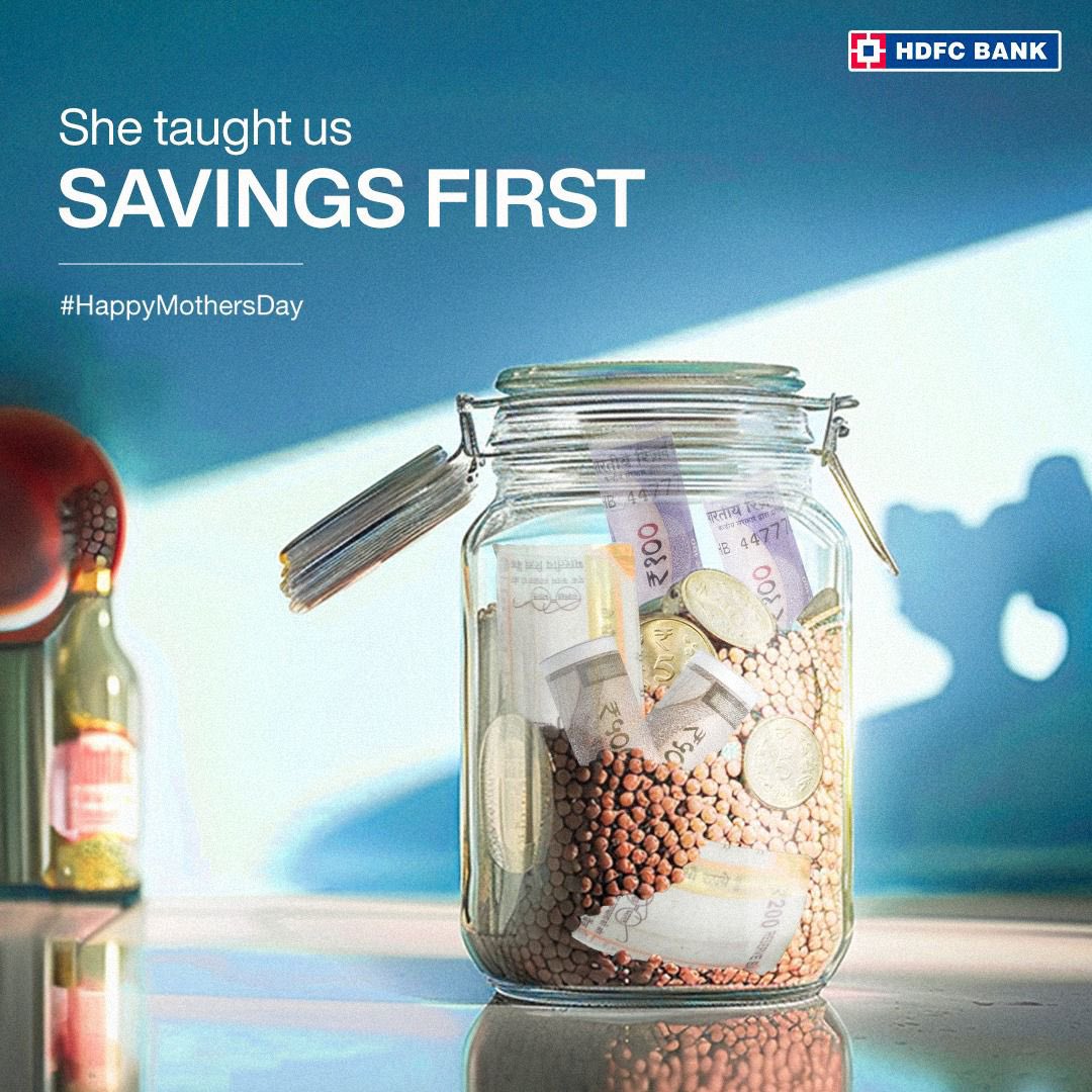To the first financial advisors we’ve ever known! Wishing all the moms out there a Happy Mother’s Day #mothersday #mothers #motherhood #savings #HDFCBank