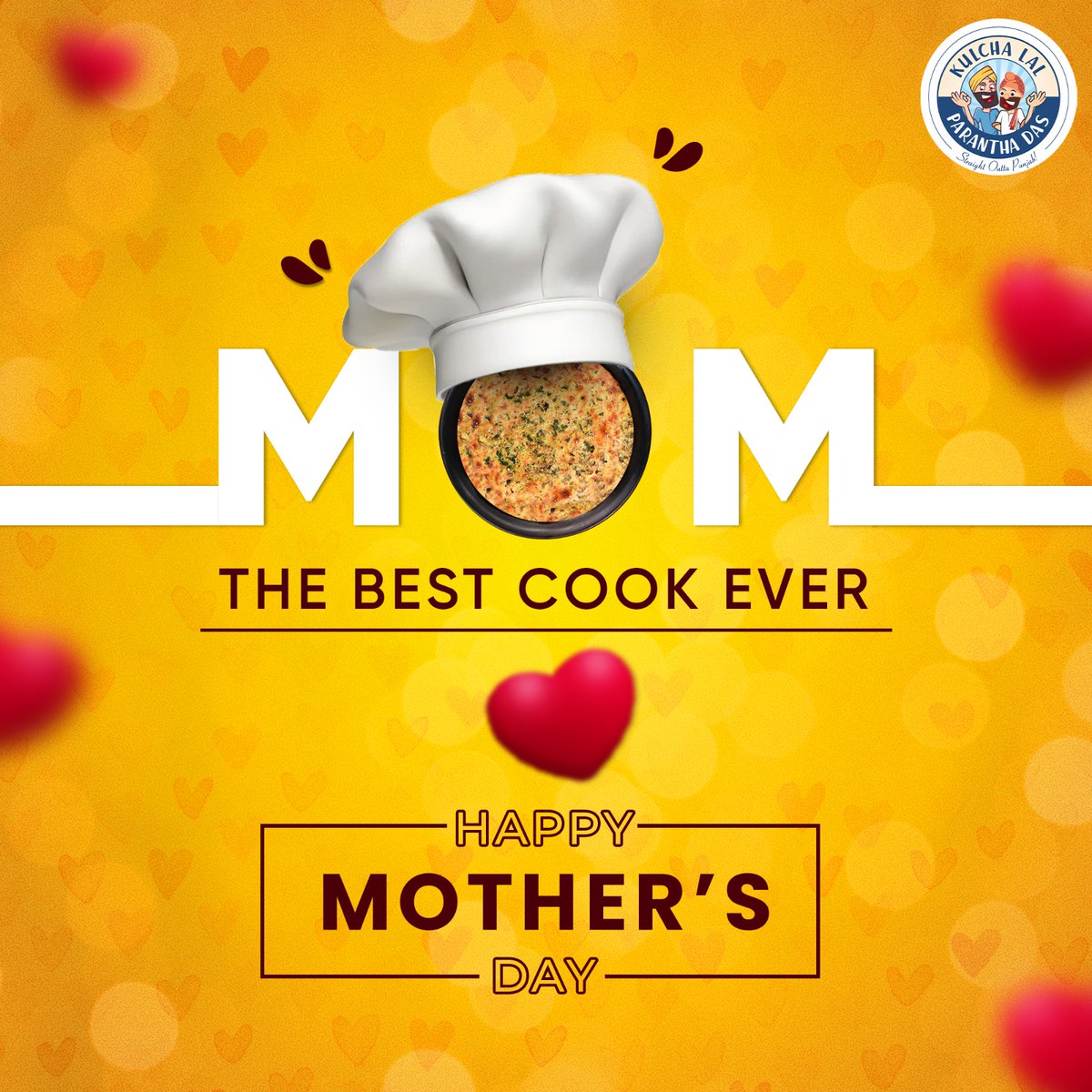 Happy Mother's Day to all the amazing moms out there! Wishing you a day filled with joy and love!

#KulchaLalParanthaDas #KLPD #HappyMothersDay #MothersDaySpecial #AuthenticPunjabiFood #CulinaryHeritage #Gurgaon #BestKulcha #BestParantha #NorthIndianFood #PunjabiFood