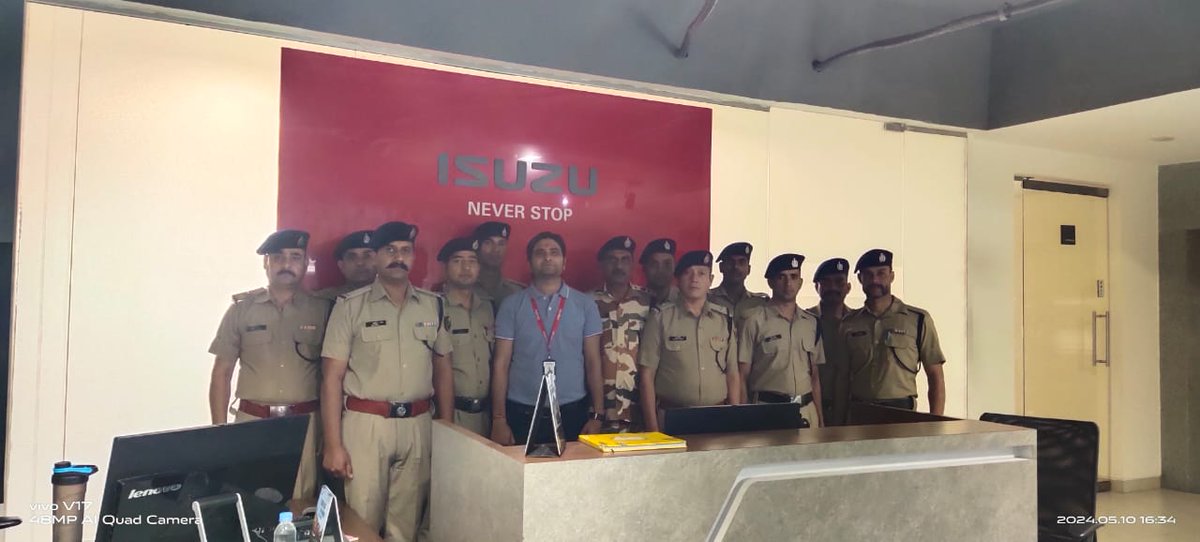 In an ongoing effort to train #ITBP Mechanics on new technology BS-6 vehicles, Transport Bn, Chandigarh conducted a five-days training session for Isuzu V Cross 4WD, BS-6 vehicle at Isuzu training centre Mohali w.e.f. 06 May, 2024 to 10 May, 2024. #HIMVEERS