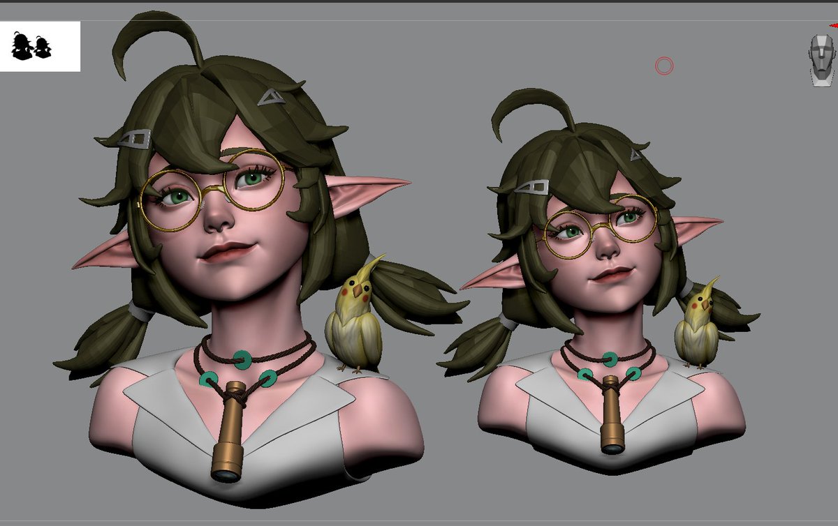 Another practice i did last night
based  on: Bin Ye concept

#3dart #3D #3dmodeling #3dprint #3DCG #zbrush #pixologic #DigitalArtist #DigitalSculpting