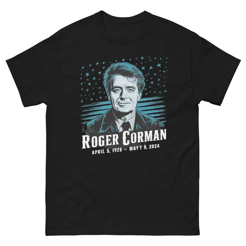 RIP ROGER CORMAN simpleeapparelstore.com/products/rip-r… #RogerCorman #riprogercorman