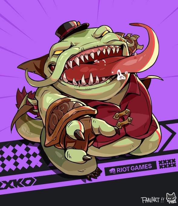 #2XKO
Tahm Kench!!!!

#Fanart

HQ and process>>https://t.co/YpwqnZz9Nx 