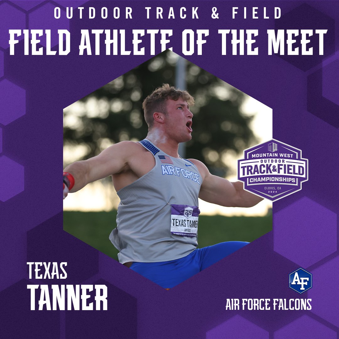 Texas Tanner won Hammer throw ✅ Discus ✅ Field Athlete of the meet ✅ @AF_TFXC #MWOTF l #FlyFightWin