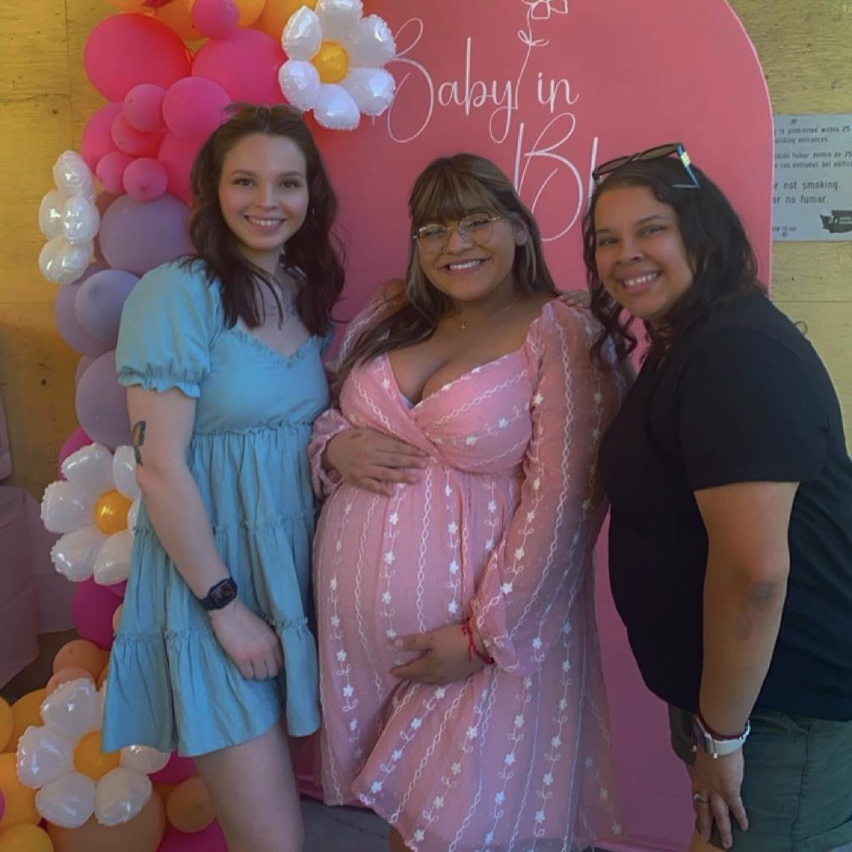 How it started in 2018 vs How it’s going in 2024!!!
We can’t wait to welcome our niece into this world!! 
We already love you more than you know babygirl!!🥹🩷🌻 #besties #triplethreat #est2018 #babyshower