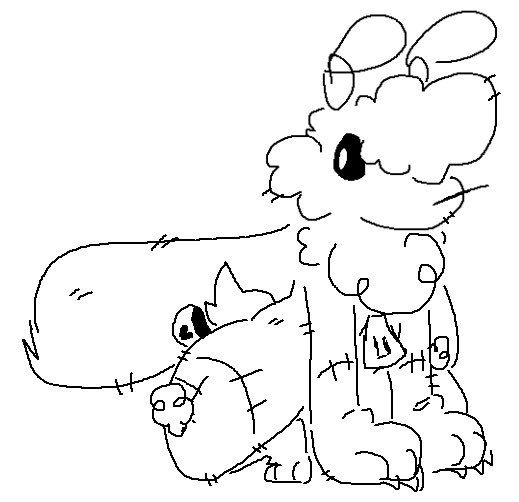 spookamber's tweet image. hehe scruffy little moth plushiee guy