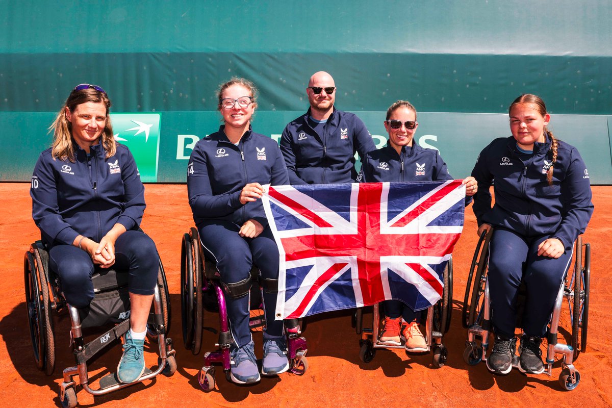 Finishing the 2024 World Team Cup in 5th place 

Well done to our Lexus GB World Team Cup Women's Team, ending their campaign on a winning note after ultimately defeating Colombia 2-1 last evening.

📸 Frank Molter 

#BackTheBrits 🇬🇧 | #wheelchairtennis