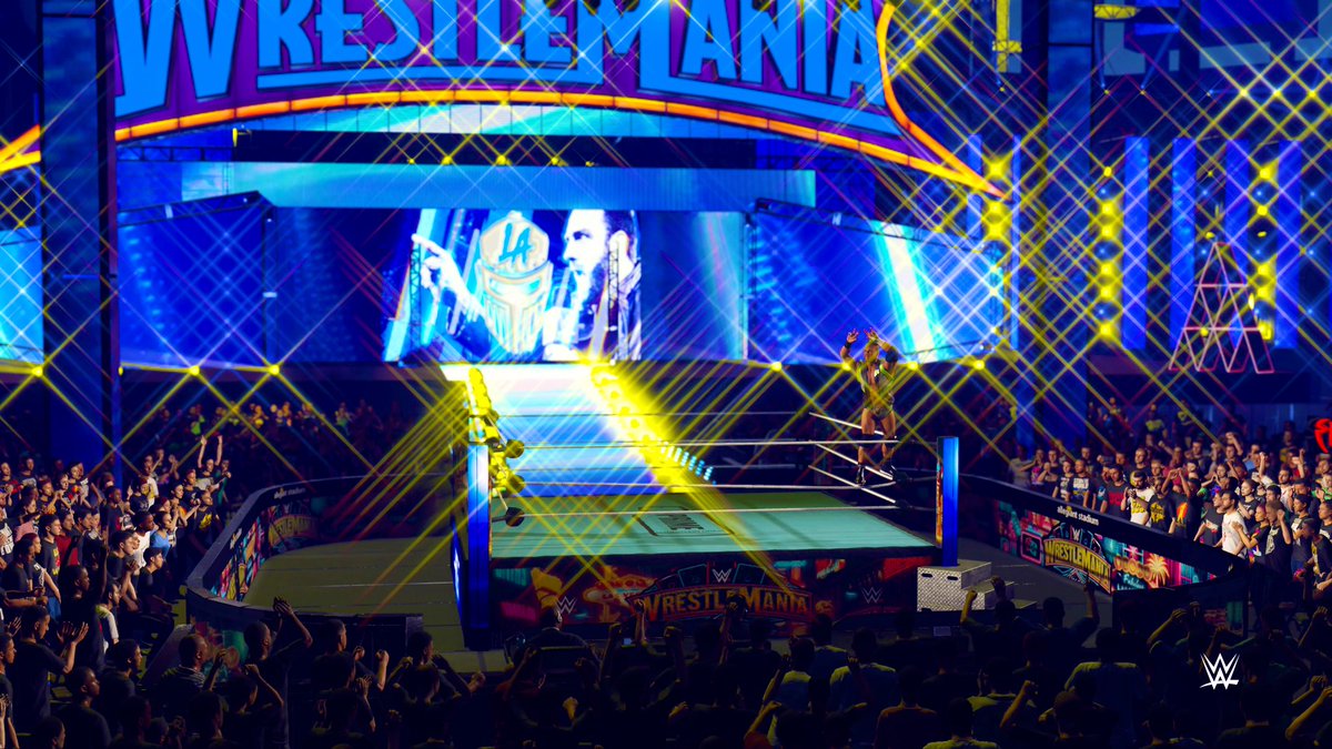 Mania 41 Las Vegas SC 4K #WrestleMania #WWE2K24